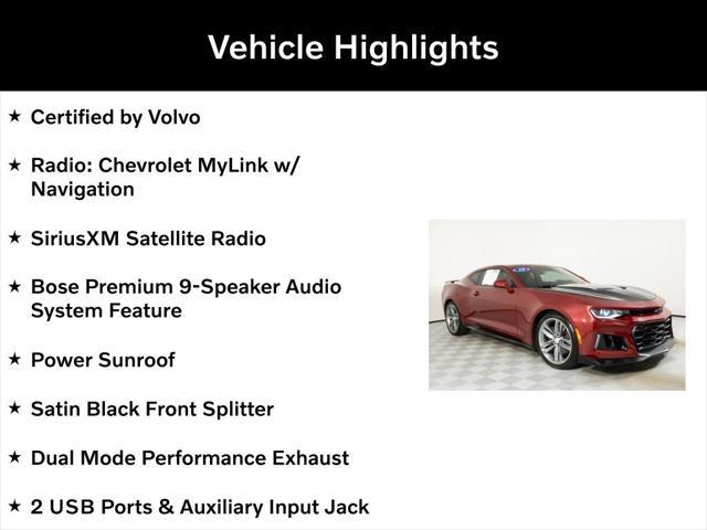 used 2018 Chevrolet Camaro car, priced at $39,974