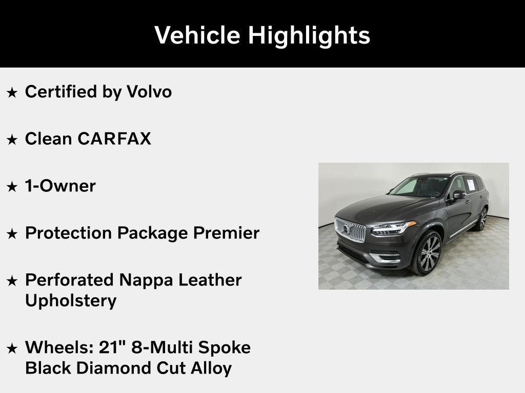 used 2024 Volvo XC90 Recharge Plug-In Hybrid car, priced at $49,098