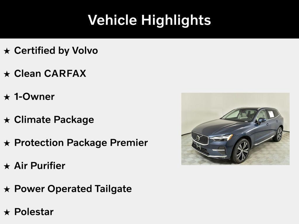used 2023 Volvo XC60 car, priced at $32,210