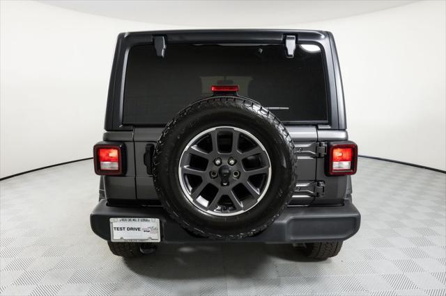used 2022 Jeep Wrangler Unlimited car, priced at $31,426