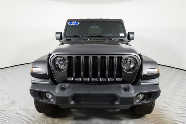 used 2022 Jeep Wrangler Unlimited car, priced at $31,426