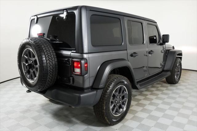 used 2022 Jeep Wrangler Unlimited car, priced at $31,426