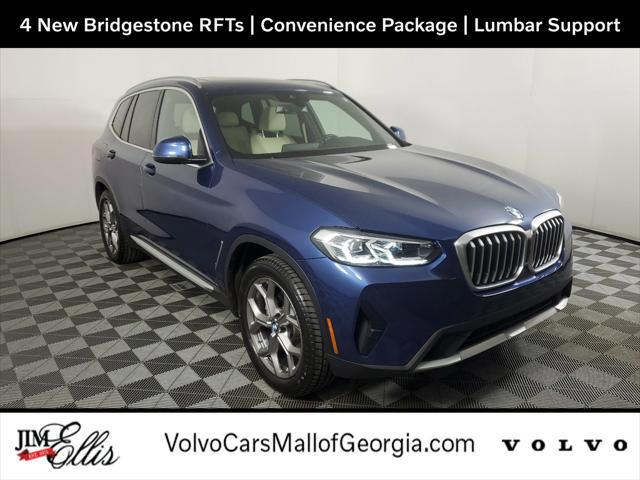 used 2022 BMW X3 car, priced at $33,500