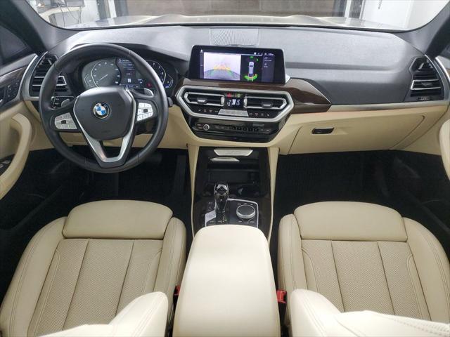 used 2022 BMW X3 car, priced at $33,900
