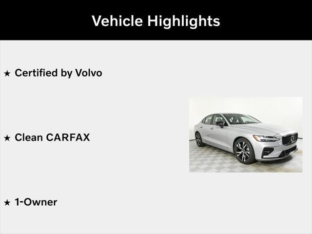 used 2024 Volvo S60 car, priced at $28,300