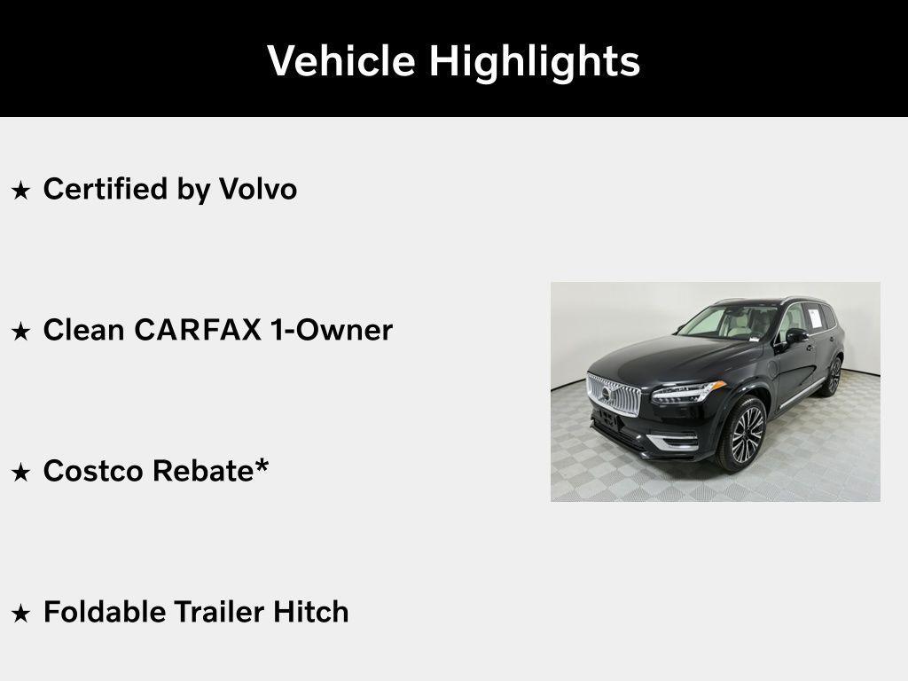 used 2024 Volvo XC90 Recharge Plug-In Hybrid car, priced at $50,401