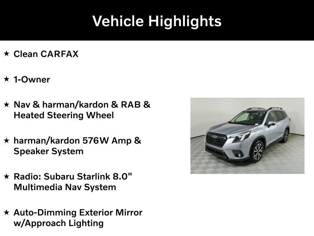 used 2022 Subaru Forester car, priced at $29,769