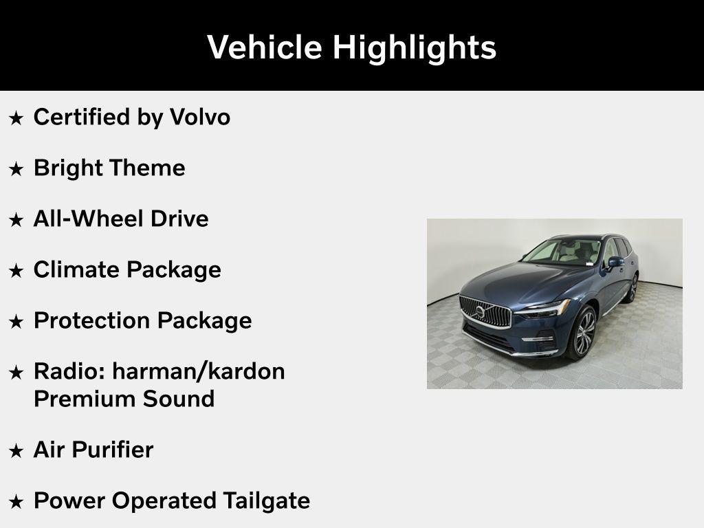 used 2023 Volvo XC60 car, priced at $35,549