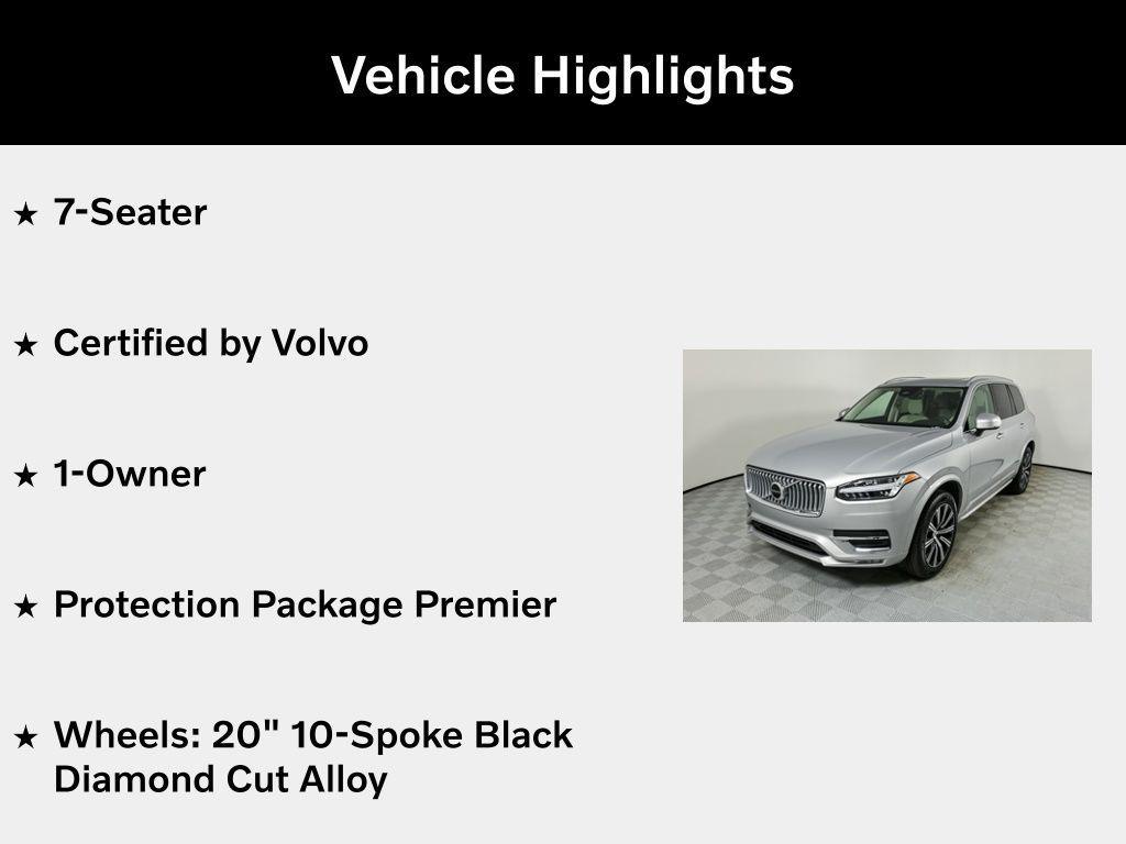 used 2024 Volvo XC90 car, priced at $43,697