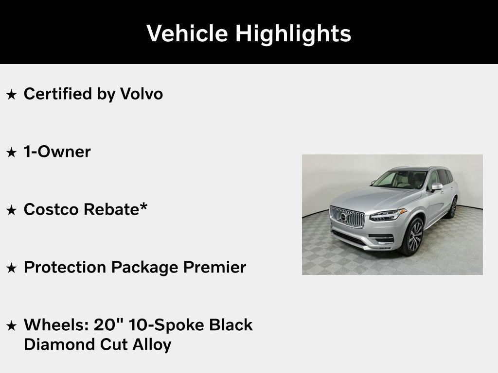 used 2024 Volvo XC90 car, priced at $42,517