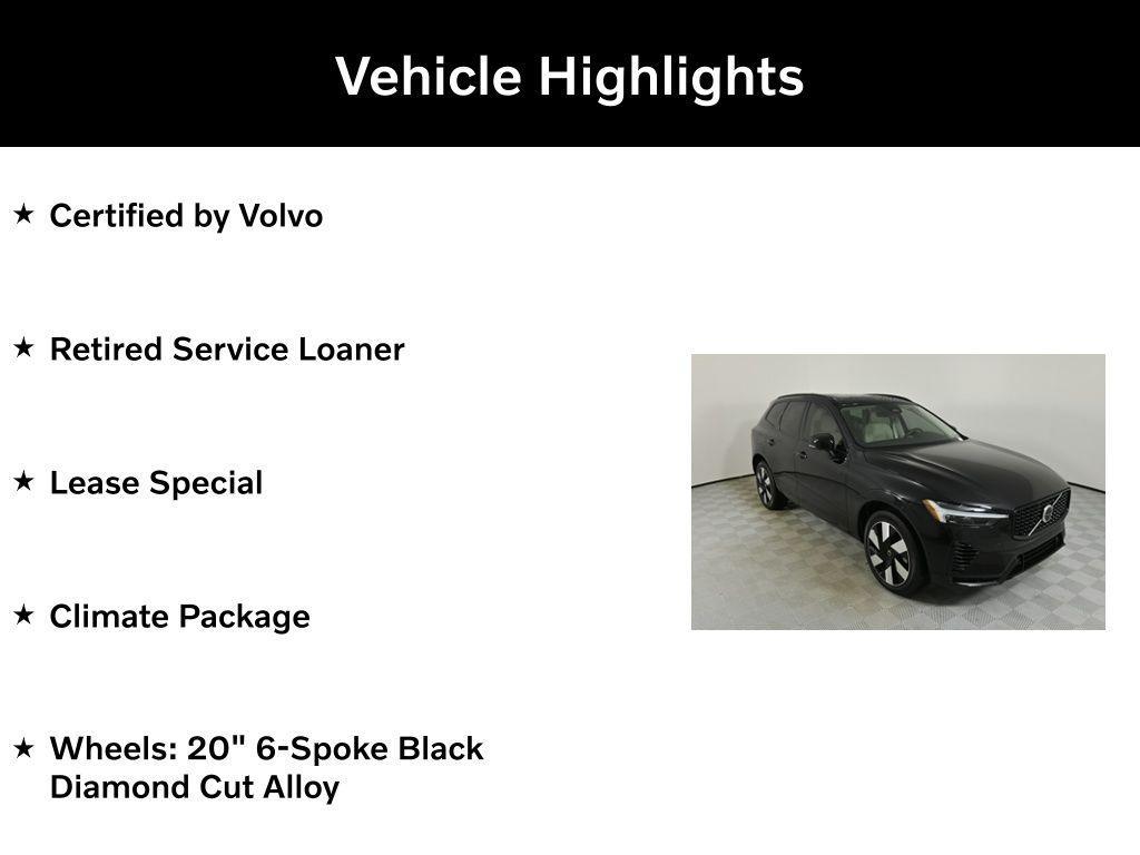 used 2025 Volvo XC60 Plug-In Hybrid car, priced at $53,989
