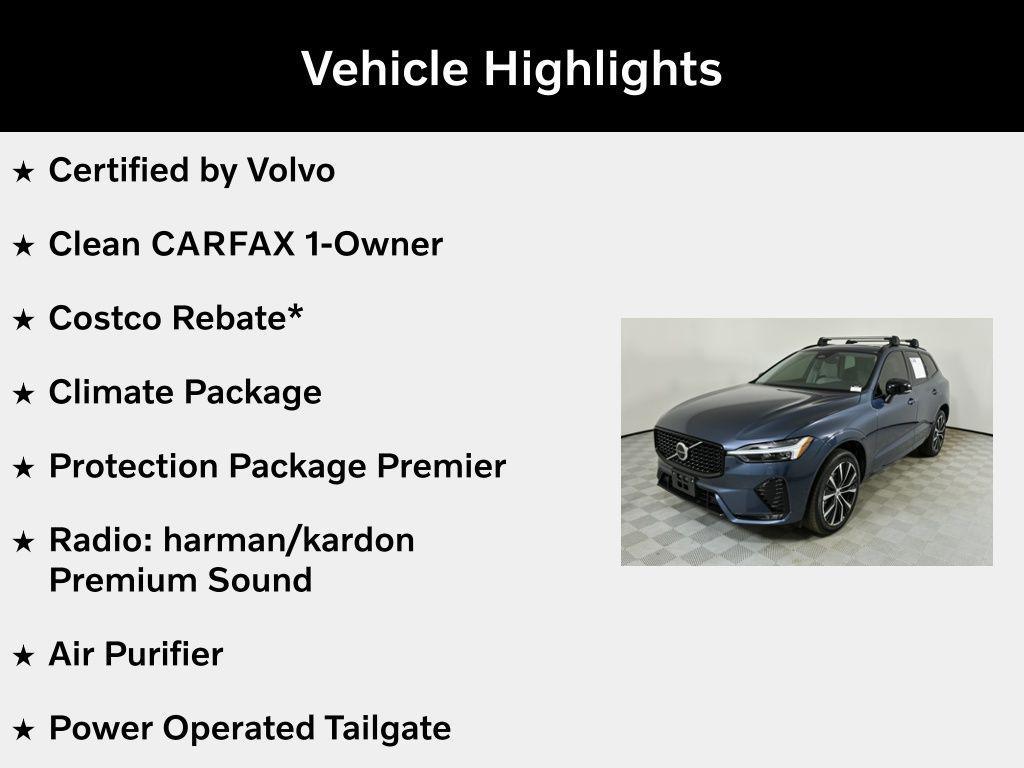 used 2023 Volvo XC60 car, priced at $34,178