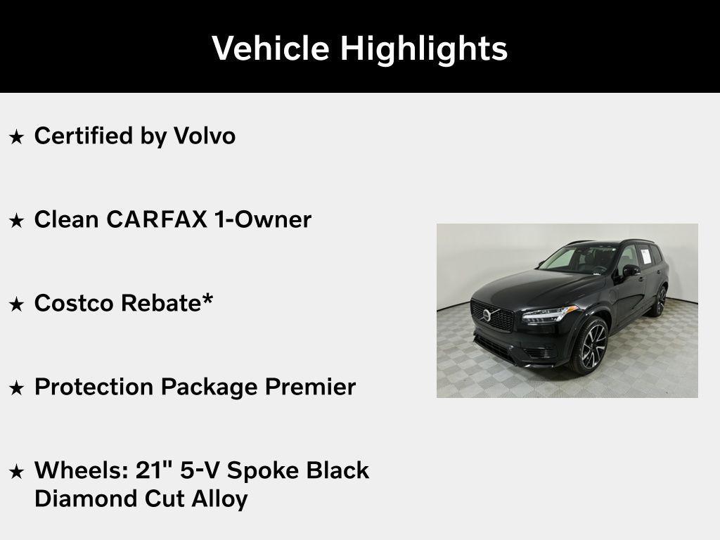 used 2023 Volvo XC90 Recharge Plug-In Hybrid car, priced at $49,407