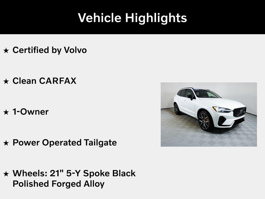 used 2024 Volvo XC60 Recharge Plug-In Hybrid car, priced at $60,465