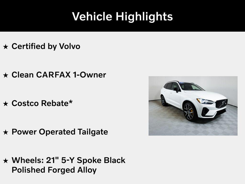 used 2024 Volvo XC60 Recharge Plug-In Hybrid car, priced at $59,878