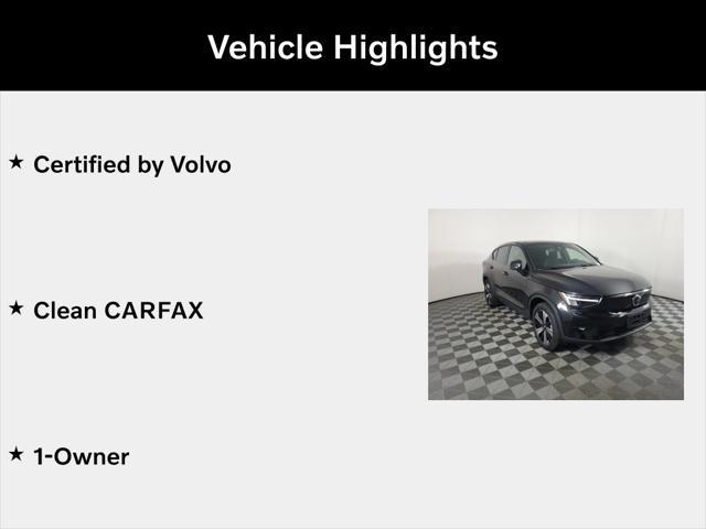 used 2023 Volvo C40 Recharge Pure Electric car, priced at $33,500