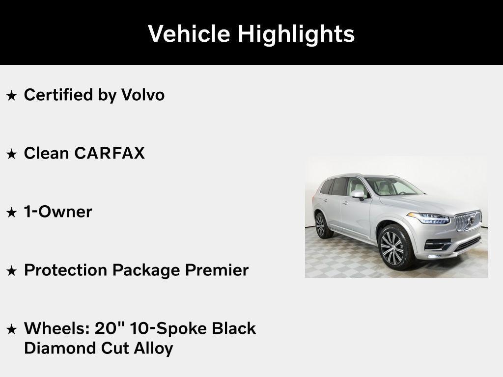 used 2024 Volvo XC90 car, priced at $42,731