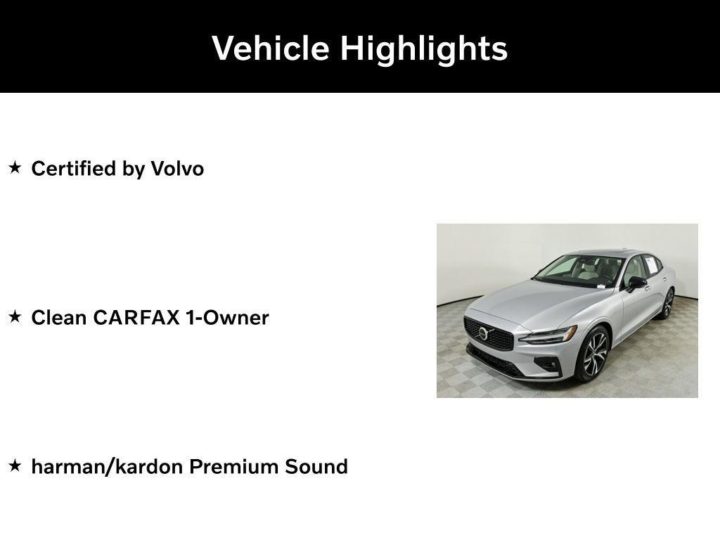 used 2025 Volvo S60 car, priced at $34,951