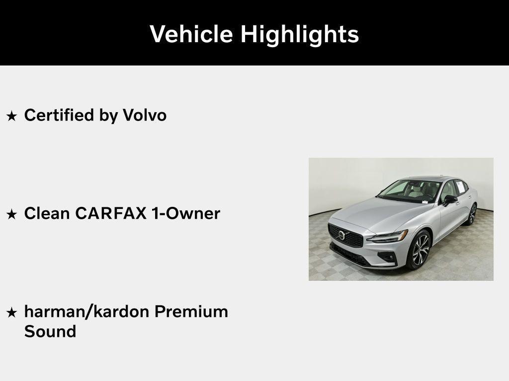 used 2025 Volvo S60 car, priced at $34,248