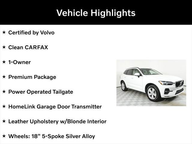 used 2022 Volvo XC60 car, priced at $29,900