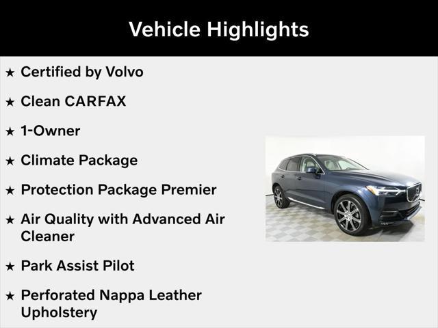 used 2021 Volvo XC60 car, priced at $31,400