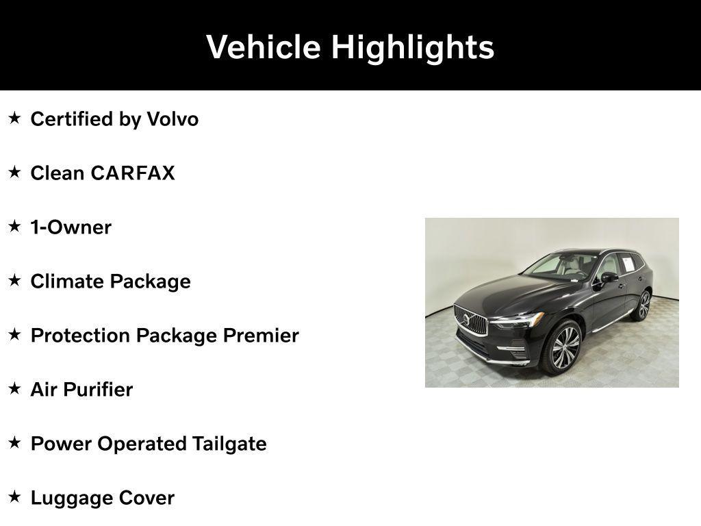 used 2023 Volvo XC60 car, priced at $34,119