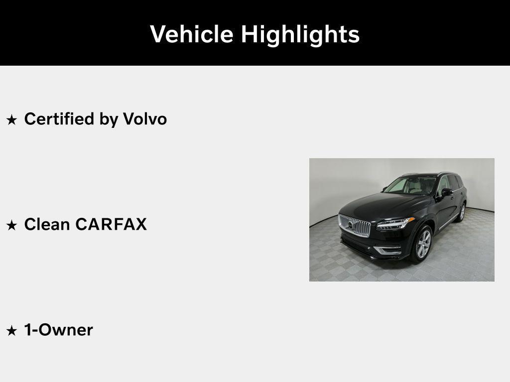 used 2024 Volvo XC90 car, priced at $43,243