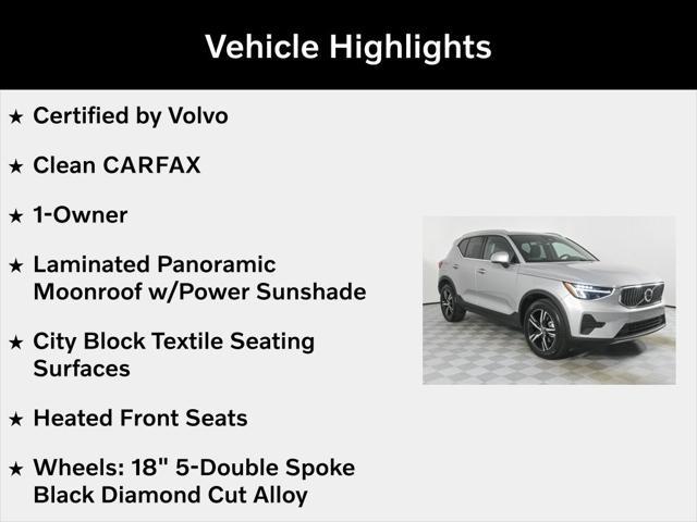 used 2025 Volvo XC40 car, priced at $32,189