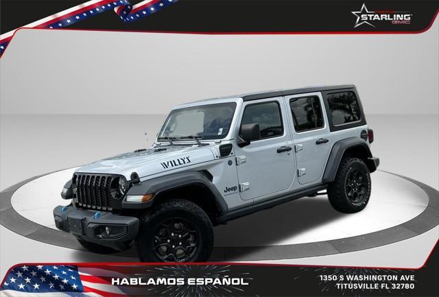 used 2023 Jeep Wrangler 4xe car, priced at $26,995