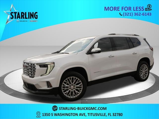 new 2025 GMC Acadia car