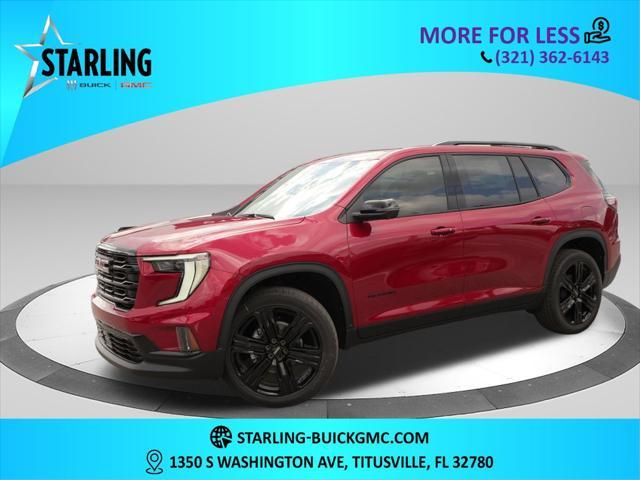 new 2025 GMC Acadia car, priced at $52,625