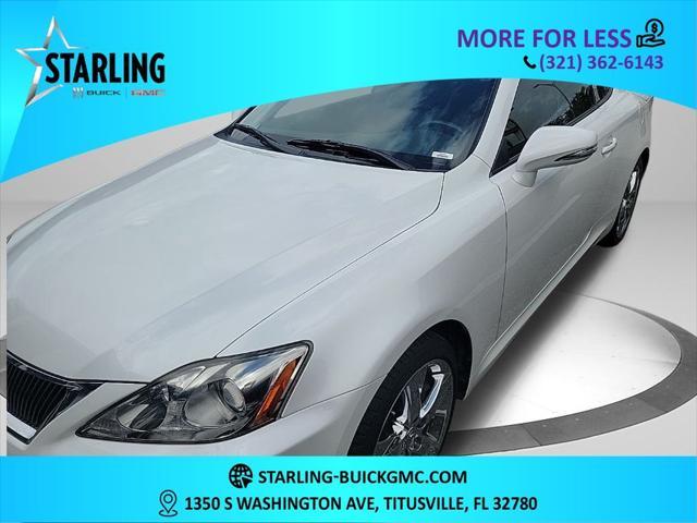 used 2010 Lexus IS 350C car, priced at $15,895