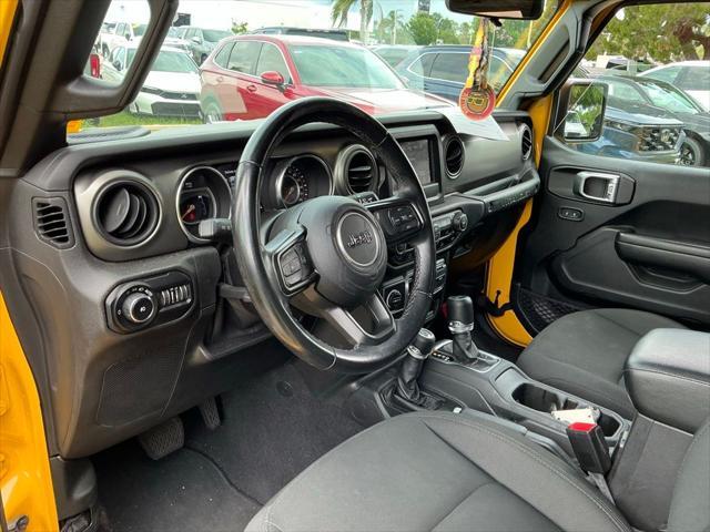 used 2021 Jeep Wrangler car, priced at $26,655