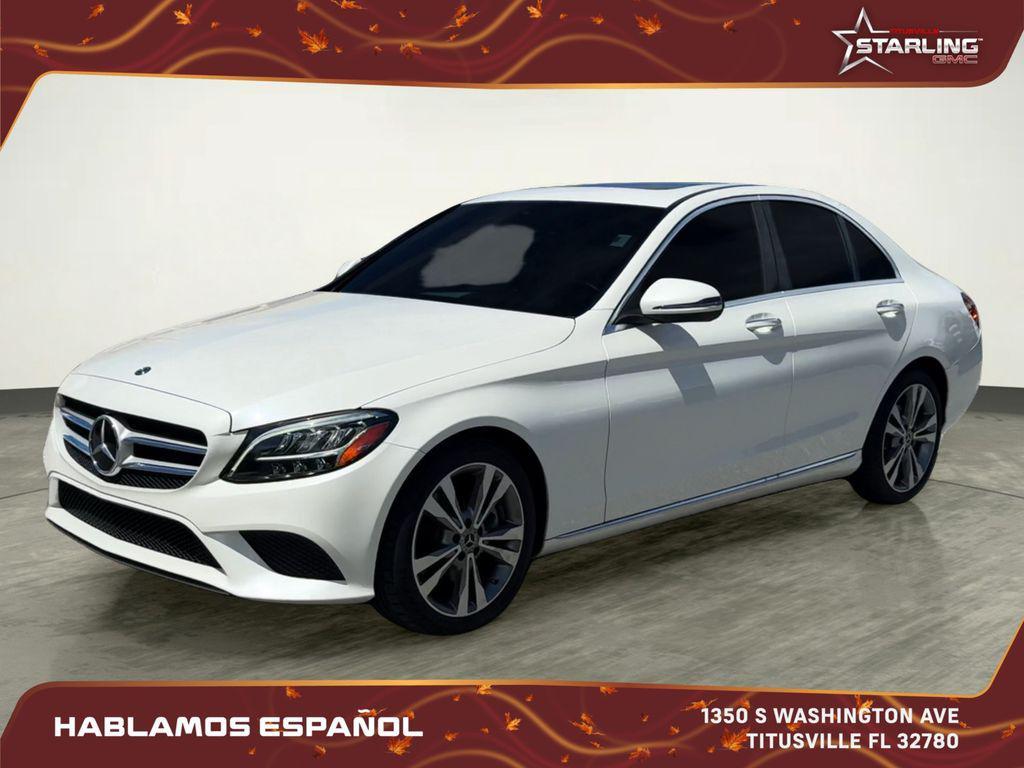 used 2020 Mercedes-Benz C-Class car, priced at $21,995