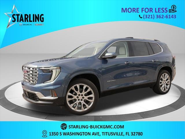 new 2025 GMC Acadia car, priced at $62,760