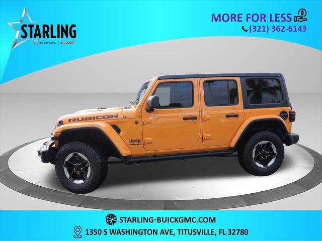 used 2021 Jeep Wrangler Unlimited car, priced at $37,995