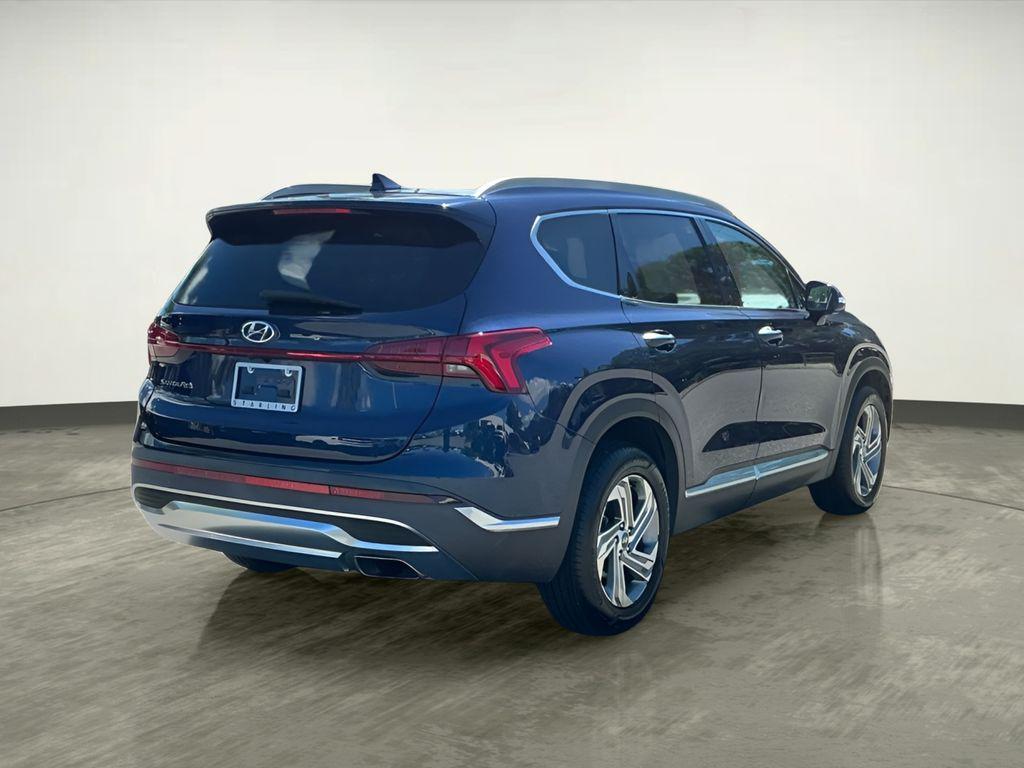 used 2021 Hyundai Santa Fe car, priced at $18,595