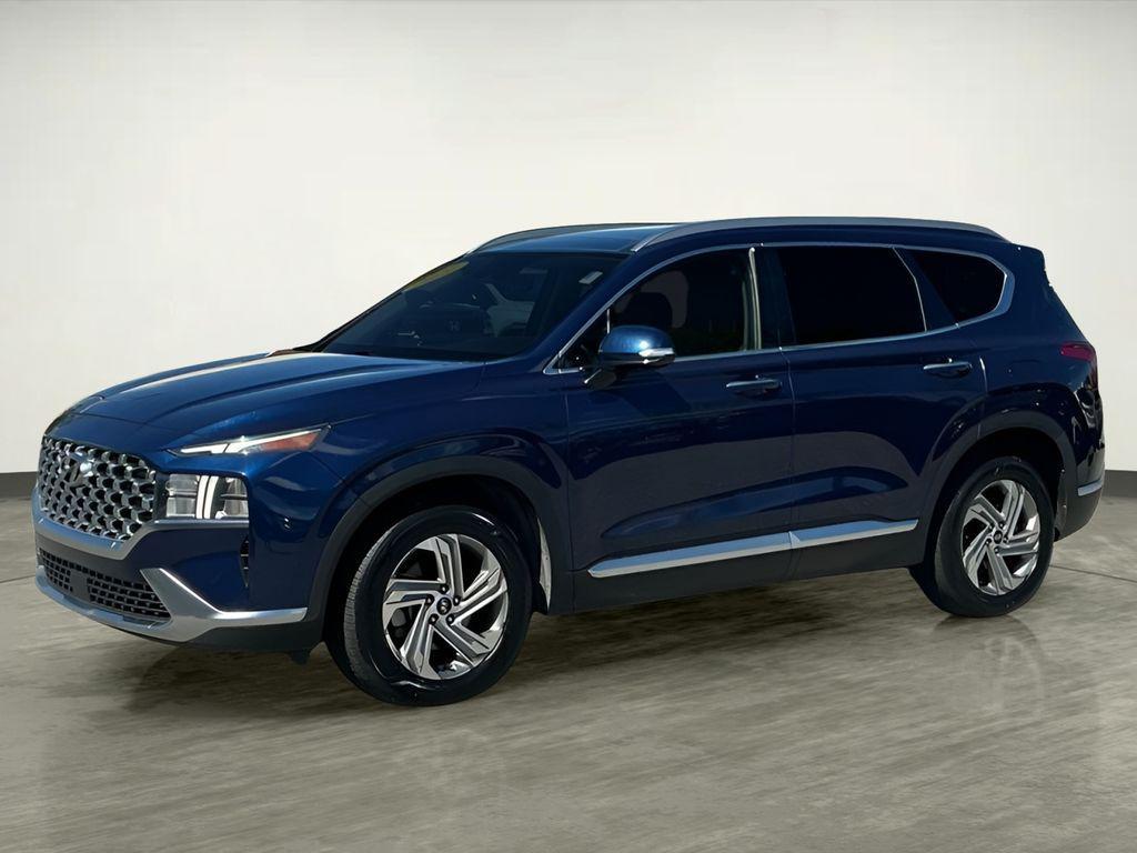 used 2021 Hyundai Santa Fe car, priced at $18,595