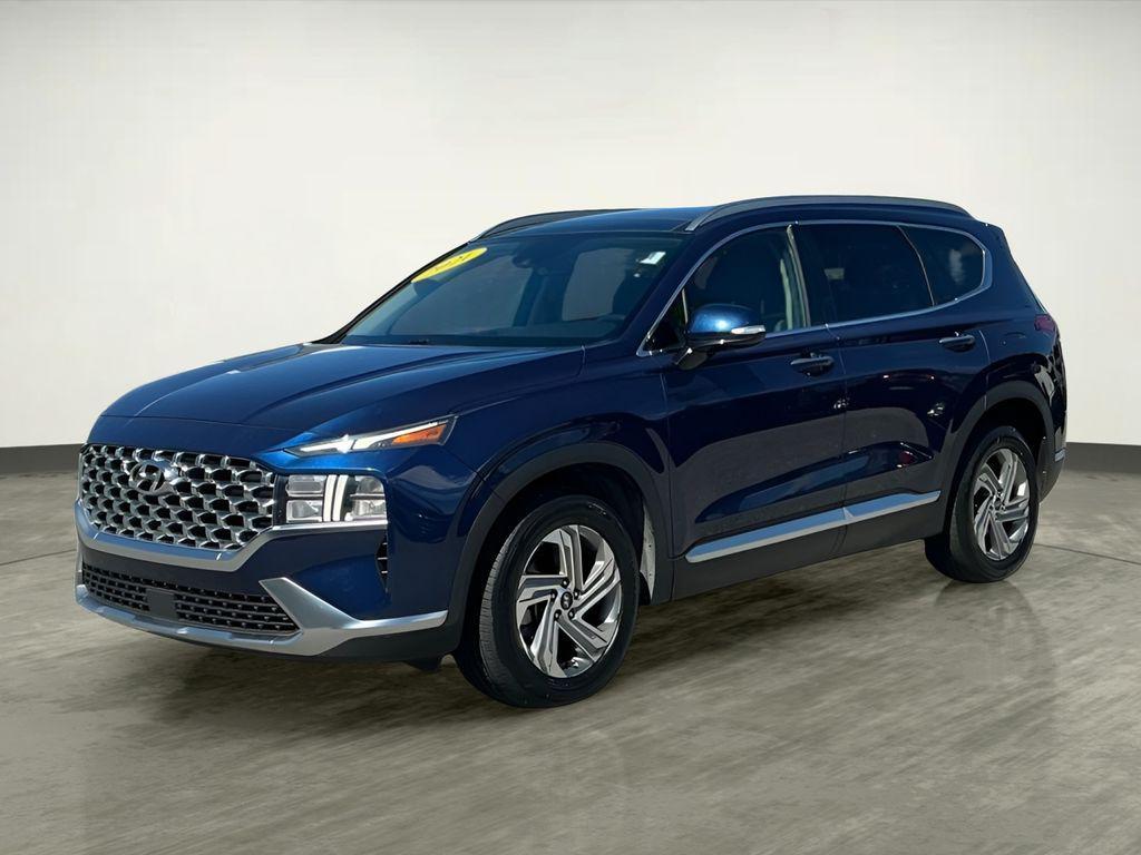 used 2021 Hyundai Santa Fe car, priced at $18,595