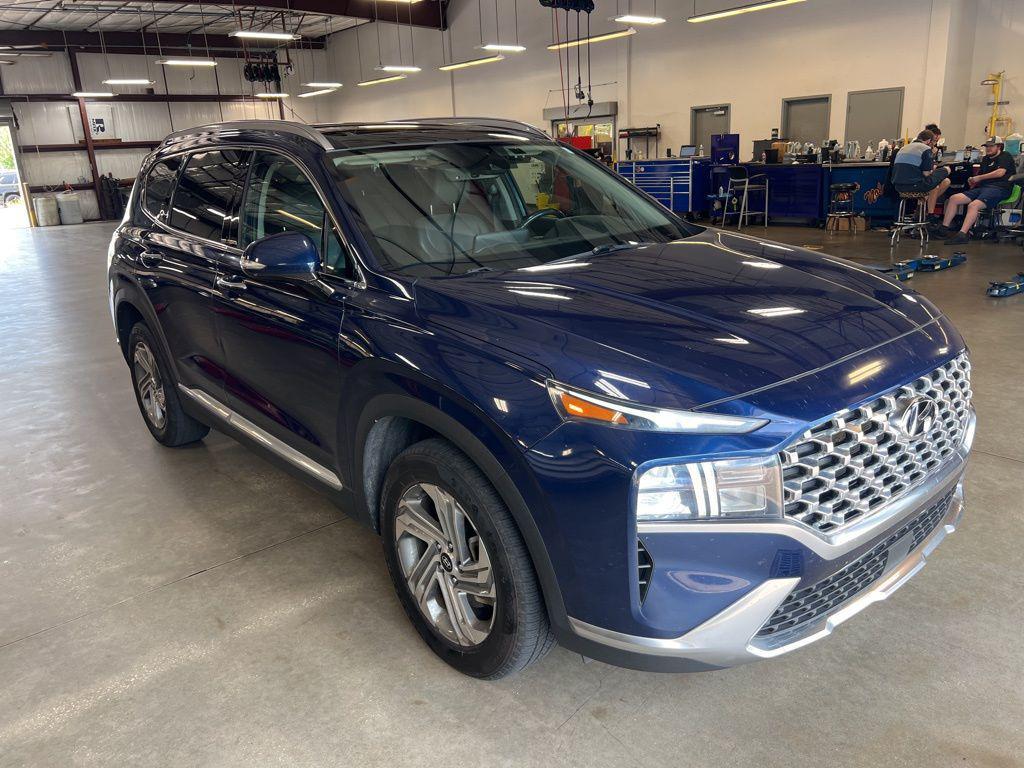used 2021 Hyundai Santa Fe car, priced at $18,595
