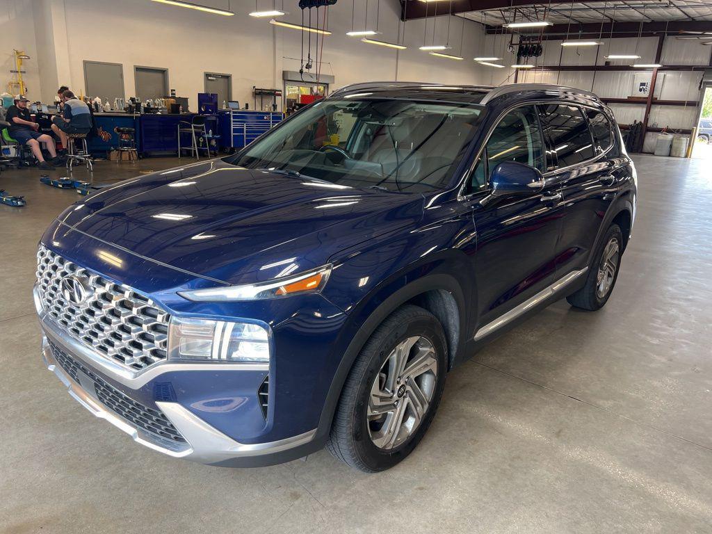 used 2021 Hyundai Santa Fe car, priced at $18,595