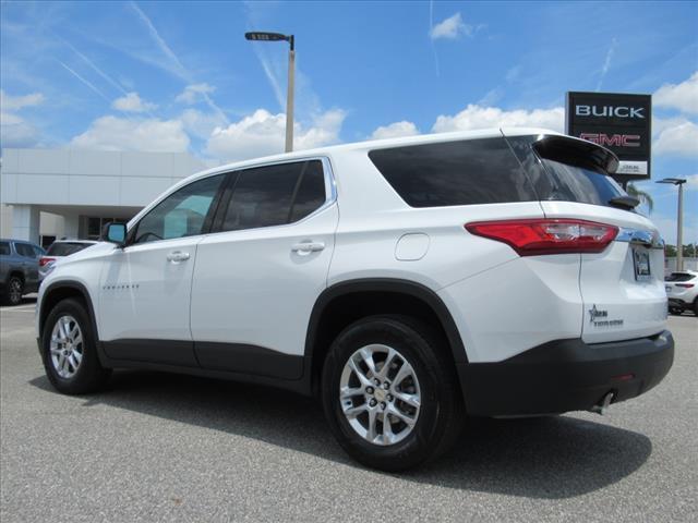 used 2021 Chevrolet Traverse car, priced at $24,238