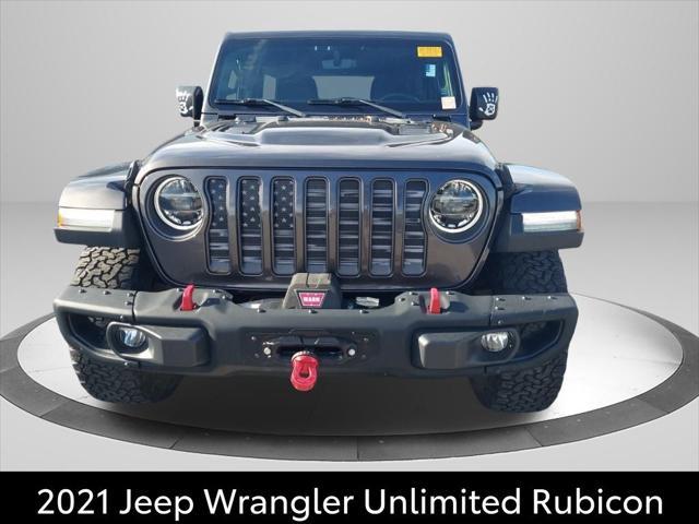 used 2021 Jeep Wrangler Unlimited car, priced at $37,595