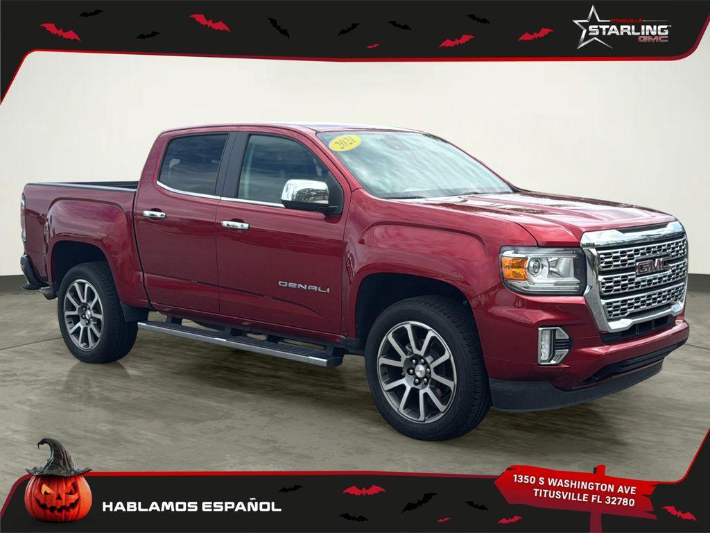 used 2021 GMC Canyon car, priced at $25,165