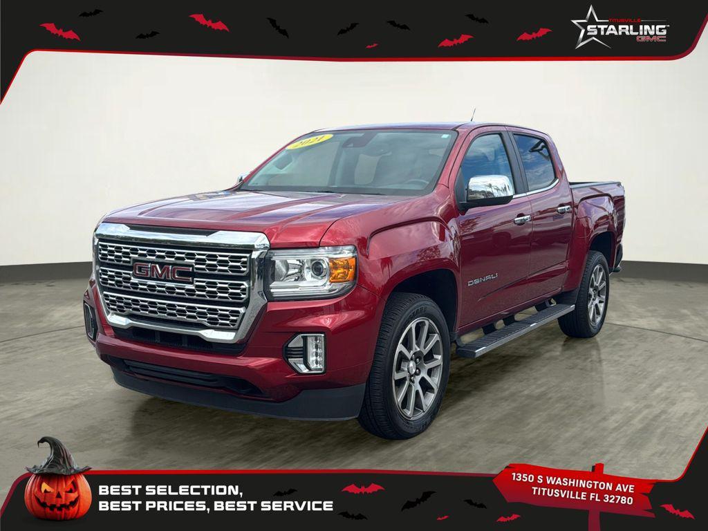 used 2021 GMC Canyon car, priced at $25,165