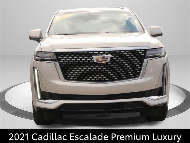 used 2021 Cadillac Escalade car, priced at $57,985