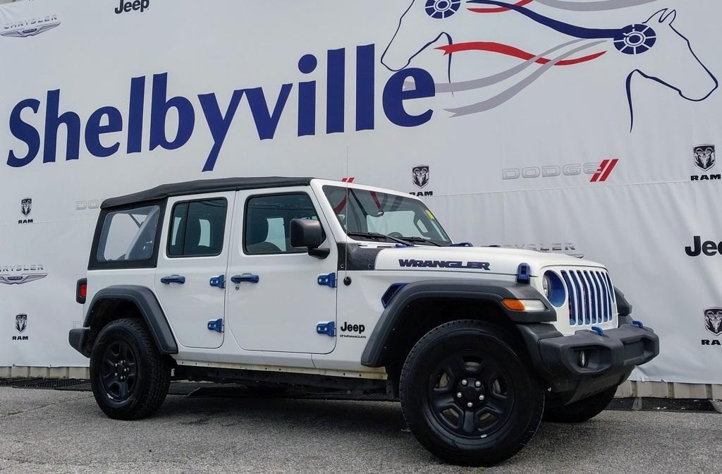 used 2023 Jeep Wrangler car, priced at $29,736