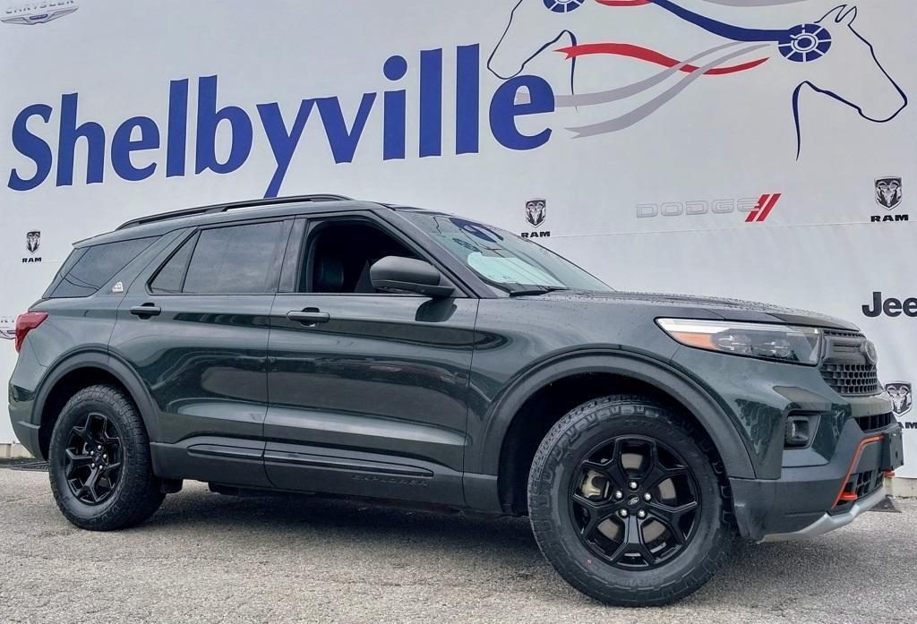 used 2022 Ford Explorer car, priced at $34,975