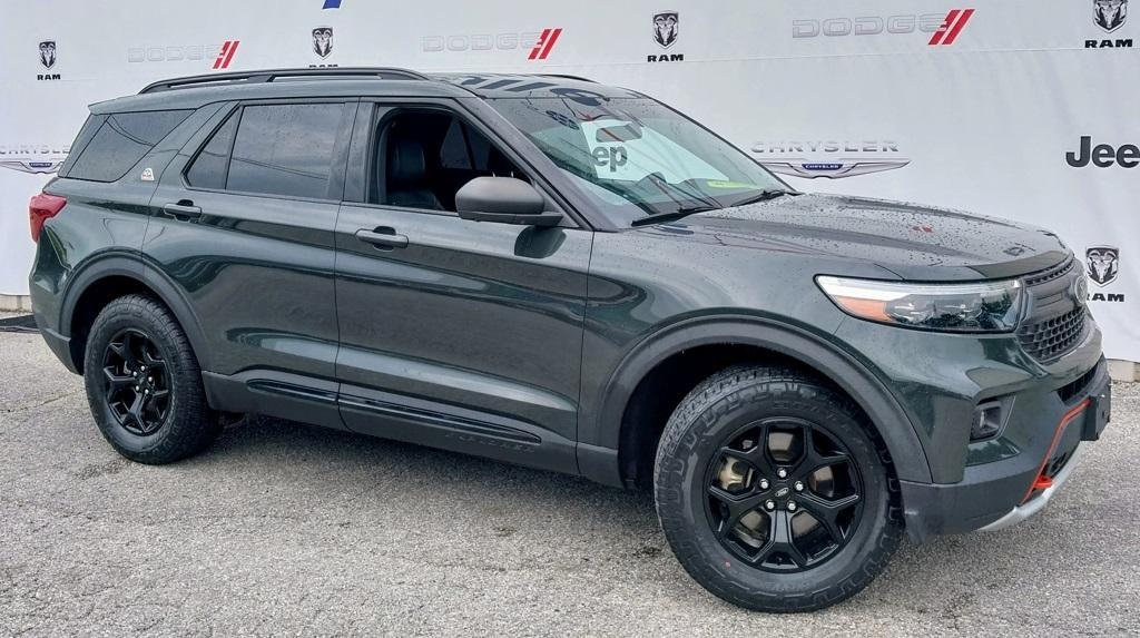 used 2022 Ford Explorer car, priced at $34,975