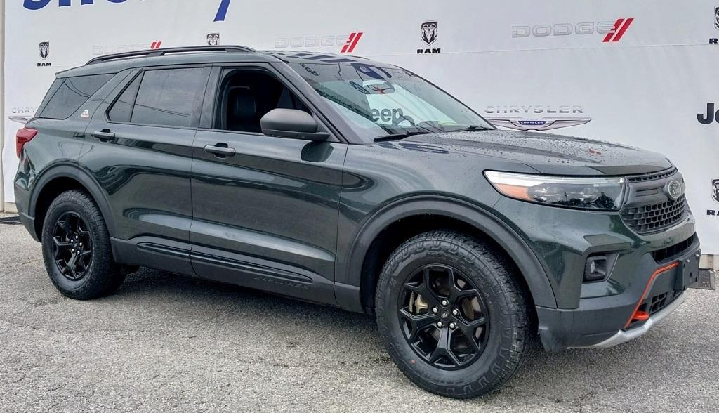 used 2022 Ford Explorer car, priced at $34,975